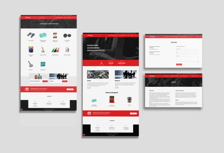 strona www wizytówka dla firmy wordpress