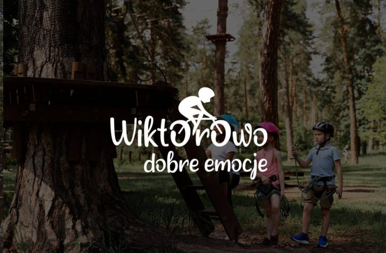 logo wiktorowo kids przygotowane dla ośrodka dla dzieci